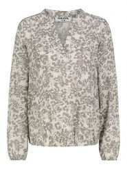 Sublevel Bluzka w kolorze jasnoszaro-kremowym rozmiar: XXL. Szare bluzki Sublevel, s, bez wzorów, z wiskozy, klasyczne, bez kołnierzyka, bez ramiączek. Za 69.75 zł.