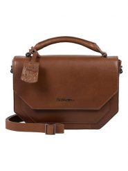Burkely Skórzana torebka w kolorze brązowym - 26 x 19 x 7 cm rozmiar: onesize. Brązowe torebki klasyczne Burkely, bez wzorów, z materiału, przez ramię, bez dodatków. Za 334.60 zł.