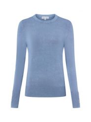 Marie Lund Sweter z cienkiej dzianiny Kobiety niebieski, XL. Niebieskie swetry Marie Lund, xl, bez wzorów, z dzianiny, bez ramiączek. Za 199.95 zł.