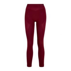 Damskie legginsy Falke. Brązowe legginsy Falke, bez wzorów, casualowe. Za 285.50 zł.