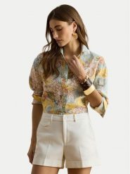 LAUREN RALPH LAUREN Koszula 200P08906001 Kolorowy Relaxed Fit. Koszule Lauren Ralph Lauren, xxl, bez wzorów, ze lnu, bez kołnierzyka, bez ramiączek. Za 989.99 zł.