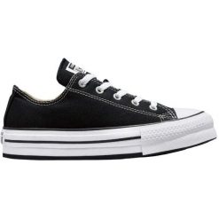 Adidasy Converse Chuck Taylor All Star EVA Lift Platform, Dla obu płci. Czarne buty sportowe lifestyle Converse, bez wzorów, retro, bez zapięcia. Za 490.00 zł.