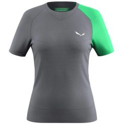 Koszulka sportowa damska Salewa NXT 00-00000290640531. Zielone t-shirty sportowe Salewa, m, bez wzorów, z dzianiny, bez ramiączek, trekkingowe. Za 335.79 zł.