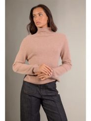 Perfect Cashmere Kaszmirowy sweter "Ruby" w kolorze jasnoróżowym rozmiar: S. Różowe swetry Perfect Cashmere, s, bez wzorów, z kaszmiru, bez ramiączek. Za 413.99 zł.
