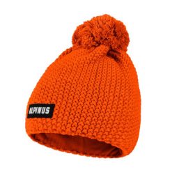 Czapka trekkingowa dla dorosłych Alpinus Mutenia Hat. Niebieskie czapki zimowe Alpinus, z aplikacjami, z dzianiny, eleganckie. Za 76.00 zł.