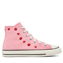 Trampki Converse. Czerwone trampki Converse, bez wzorów, retro, bez zapięcia. Za 189.99 zł.