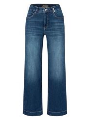 MAC Dżinsy "Dream Wide" - Comfort fit - w kolorze niebieskim rozmiar: 34/L30. Niebieskie jeansy MAC, l, z aplikacjami, klasyczne, z podwyższonym stanem. Za 282.42 zł.