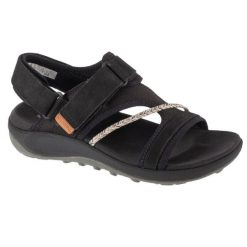 Sandały damskie, Terran 4 Backstrap W Sandal. Sandały Merrell, bez wzorów, sportowe, bez obcasa, bez zapięcia. Za 359.99 zł.