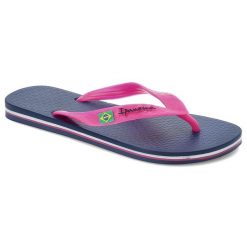 Niebieskie Japonki Ipanema Stylowe Klapki Damskie. Niebieskie japonki Ipanema, bez wzorów, z materiału, eleganckie. Za 81.99 zł.