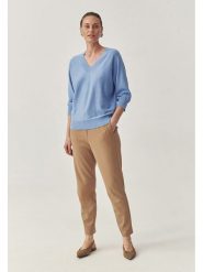 TATUUM Sweter w kolorze błękitnym rozmiar: L. Niebieskie swetry Tatuum, l, bez wzorów, z bawełny, bez ramiączek. Za 117.45 zł.