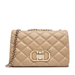 Torebka Nine West. Brązowe kopertówki Nine West, bez wzorów, wizytowe, bez dodatków. Za 169.99 zł.