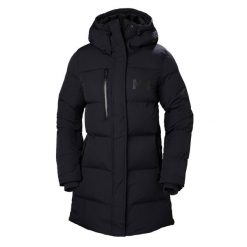 Parka damska Helly Hansen adore puffy. Czarne płaszcze Helly Hansen, bez wzorów, sportowe, bez kaptura. Za 1,391.25 zł.