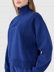 BLUZA DRESOWA DAMSKA 4F XL BEZ KAPTURA TSWSF1545 KOLOR WIELO KOLOROWY. Bluzy z kapturem 4f, l, bez wzorów, z dresówki, bez kaptura, do biegania. Za 179.99 zł.