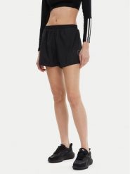 Adidas by Stella McCartney Szorty sportowe TruePace IT9728 Czarny Loose Fit. Czarne szorty sportowe adidas by Stella McCartney, bez wzorów, z syntetyku, do biegania. Za 358.99 zł.