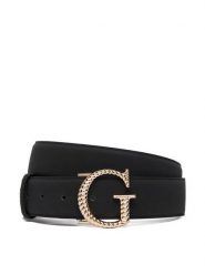 Guess Pasek BW9368 P6335 Czarny. Czarne paski Guess, z aplikacjami, ze skóry. Za 234.99 zł.