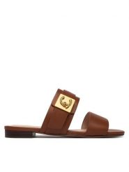 Coccinelle Klapki C-Me E4 U7Q 17 01 01 Brązowy. Brązowe klapki Coccinelle, bez wzorów, ze skóry, bez obcasa, bez zapięcia. Za 849.99 zł.