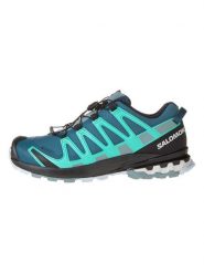 SALOMON Buty "Xa Pro 3D V8 GTX" w kolorze turkusowym do biegania rozmiar: 36 2/3. Niebieskie buty treningowe Salomon, bez wzorów, z gore-texu, bez zapięcia, do biegania, gore-tex. Za 282.13 zł.
