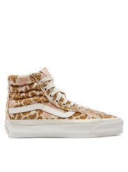 Vans Tenisówki Sk8-Hi Reissue 38 VN000CTBBOD1 Beżowy. Brązowe trampki Vans, bez wzorów, z materiału, bez zapięcia. Za 279.99 zł.
