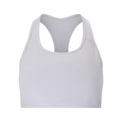 Damski tank top Athlecia Myolie. Fioletowe biustonosze sportowe Athlecia, bez wzorów, z elastanu, na fitness i siłownię. Za 151.00 zł.