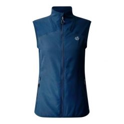 Kurtka turystyczna bez rękawów damska Dare 2B Ardently. Niebieskie kurtki przejściowe sportowe Dare 2b, l, bez wzorów, z softshellu, bez kaptura, trekkingowe. Za 149.99 zł.