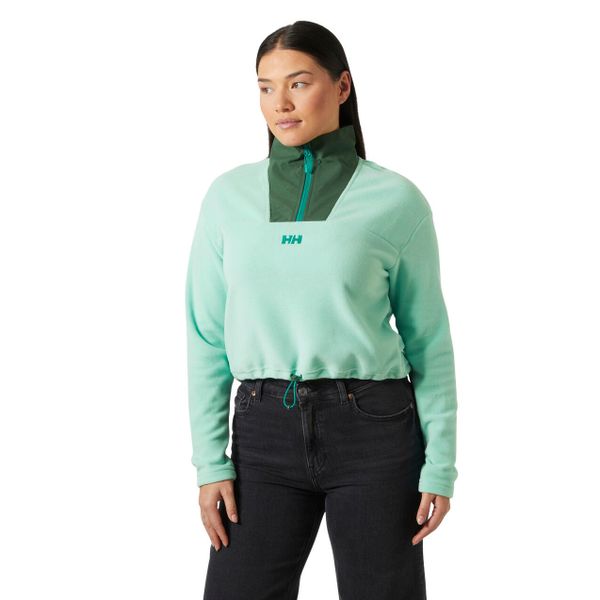 Damski krótki polar Helly Hansen Daybreaker. Niebieskie bluzy z polaru Helly Hansen, bez wzorów, z polaru, trekkingowe. Za 301.00 zł.