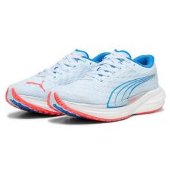 Buty trailowe PUMA Deviate NITRO 2 Bleue. Niebieskie buty do biegania Puma, bez wzorów, z materiału, bez zapięcia, do biegania. Za 463.85 zł.