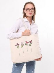 MORI Shopper bag w kolorze kremowym - 47 x 36 x 8 cm rozmiar: onesize. Brązowe shopper bag MORI, bez wzorów, z bawełny, na ramię, bez dodatków. Za 34.99 zł.