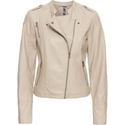 Kurtka biker "Skrzydła anioła" bonprix naturalny. Kurtki marki QUECHUA. Za 89.99 zł.