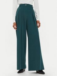 Maryley Spodnie materiałowe 24IB579/43GU Zielony Regular Fit. Zielone spodnie materiałowe Maryley, bez wzorów, z materiału. Za 189.99 zł.