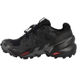 Buty do biegania damskie Salomon Speedcross 6 Gtx. Czarne buty do biegania Salomon, bez wzorów, z materiału, bez zapięcia, do biegania, salomon speedcross. Za 724.00 zł.
