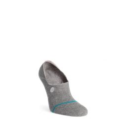 Skarpety turystyczne damskie Stance Icon No Show. Szare skarpetki Stance, bez wzorów. Za 35.99 zł.