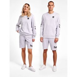 Bluza Hummel Legacy Liam. Szare bluzy Hummel, xs, bez wzorów, z tkaniny, sportowe, bez ramiączek, bez kaptura. W wyprzedaży za 180.00 zł.