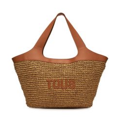 Torebka TOUS. Brązowe shopper bag tous, bez wzorów, bez dodatków. Za 999.99 zł.