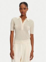 Marella Sweter Torbole 2513361145 Biały Slim Fit. Białe swetry Marella, xxl, bez wzorów, z wiskozy, bez ramiączek. Za 749.99 zł.