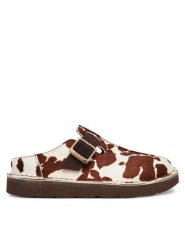 Clarks Klapki Solsbury Mule. 26186592 Brązowy. Brązowe klapki Clarks, bez wzorów, ze skóry, bez obcasa, bez zapięcia. Za 469.99 zł.