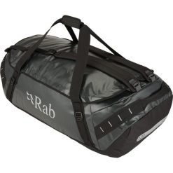 Torba podróżna Rab Expedition Kitbag II 120 - dark slate. Szare torby podróżne RAB, bez wzorów, z tworzywa sztucznego. Za 603.89 zł.