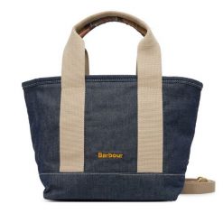 Torebka Barbour. Niebieskie torebki klasyczne Barbour, bez wzorów, klasyczne, bez dodatków. Za 569.99 zł.