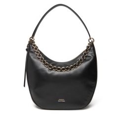 Torebka Tommy Hilfiger. Czarne torebki klasyczne Tommy Hilfiger, bez wzorów, klasyczne, bez dodatków. Za 1,299.00 zł.