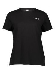 Puma Koszulka sportowa "Her" w kolorze czarnym rozmiar: L. Czarne t-shirty sportowe Puma, l, bez wzorów, z materiału, bez ramiączek, outdoorowe. Za 88.23 zł.