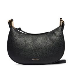 Torebka Coccinelle. Czarne listonoszki Coccinelle, bez wzorów, bez dodatków. Za 1,049.00 zł.