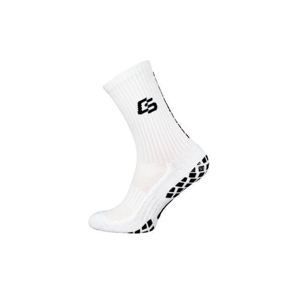 Skarpety antypoślizgowe Control Socks. Białe skarpetki FOOTBALL MASTERS, bez wzorów. W wyprzedaży za 39.00 zł.