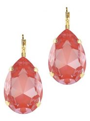 Otazu Pozłacane kolczyki z kryształami Swarovski rozmiar: onesize. Żółte kolczyki Otazu, z kryształem, pozłacane. Za 173.99 zł.