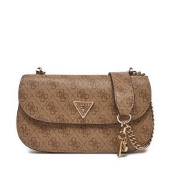 Torebka Guess. Brązowe torebki klasyczne Guess, z aplikacjami, klasyczne, bez dodatków. Za 389.99 zł.