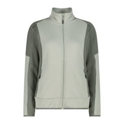 Damska bluza dresowa CMP Grid Tech Thermal. Białe bluzy CMP, bez wzorów, z dresówki, bez ramiączek, z kapturem. Za 253.00 zł.