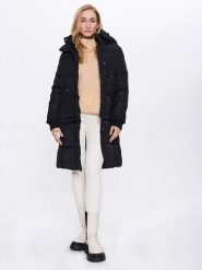 CANADA weather gear Płaszcz zimowy w kolorze czarnym rozmiar: XL. Czarne płaszcze CANADA weather gear, na zimę, xl, bez wzorów, z puchu, bez kaptura. Za 260.99 zł.