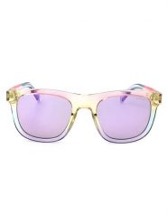 Levi's Okulary przeciwsłoneczne unisex w kolorze fioletowym ze wzorem rozmiar: 53. Różowe okulary przeciwsłoneczne Levi's, bez wzorów, z tworzywa sztucznego, szklane. Za 159.95 zł.