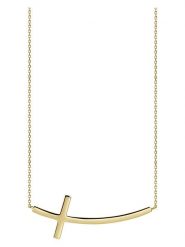 DI GIORGIO Pozłacany naszyjnik z elementem ozdobnym - dł. 39 cm rozmiar: onesize. Żółte naszyjniki DI GIORGIO, z materiału, pozłacane. Za 130.99 zł.