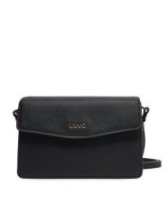 Liu Jo Torebka S Crossbody AA5173 E0087 Czarny. Czarne listonoszki Liu Jo, bez wzorów, ze skóry, bez dodatków. Za 359.99 zł.