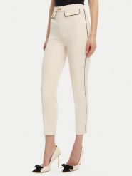 Elisabetta Franchi Spodnie materiałowe PA-T71-51E2-V360 Écru Regular Fit. Spodnie materiałowe Elisabetta Franchi, bez wzorów, z materiału. Za 1,489.00 zł.