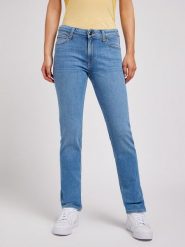 DAMSKIE SPODNIE LEE ELLY MID CONVERSATION 112346309. Jeansy Lee, l, bez wzorów, z jeansu. Za 209.99 zł.